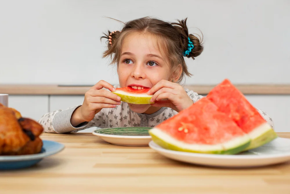 alimentos para crianças